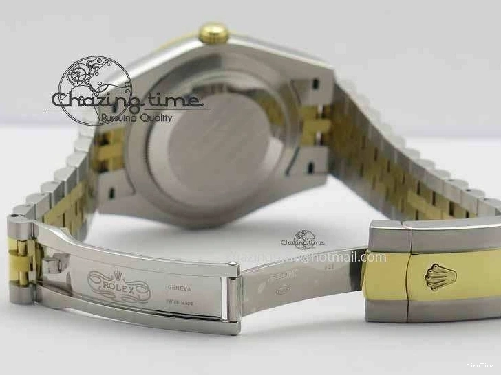 MiroTime 0501 DateJust II 41mm SS YG BP Maker Best Edition Silver Diam Dial On Jubilee Bracelet A Casual 3660